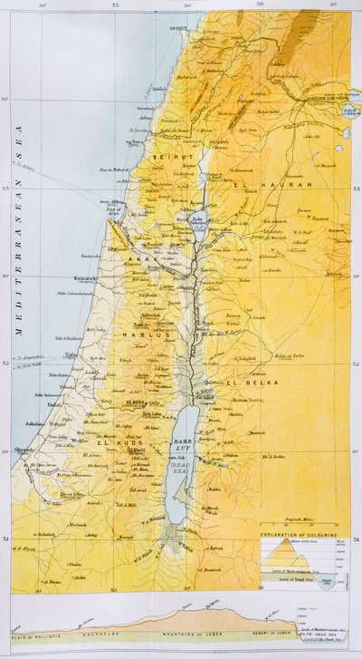 Palestine dans les années 1890, de 